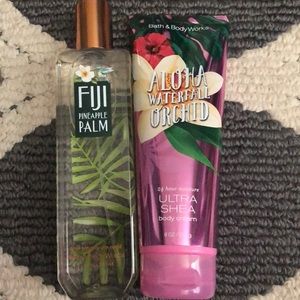 Never used bath & body lotion and spray